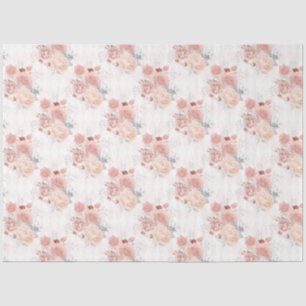 Papel De Seda Diseño de la serie Melocotón y Plata 11