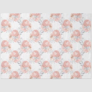 Papel De Seda Diseño de la serie Melocotón y Plata 2