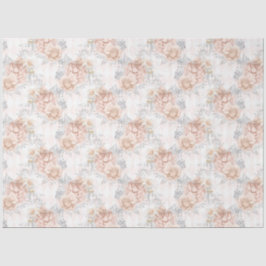 Papel De Seda Diseño de la serie Melocotón y Plata 3