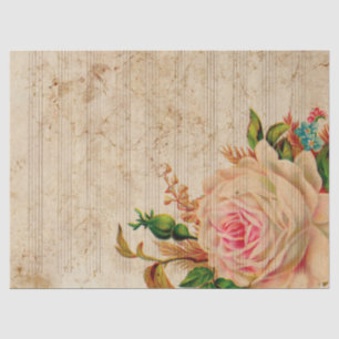 Papel De Seda Diseño de la serie Música y Rosas 17