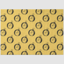 Papel De Seda Diseño de la serie náutica Lt Blue y Gold 5