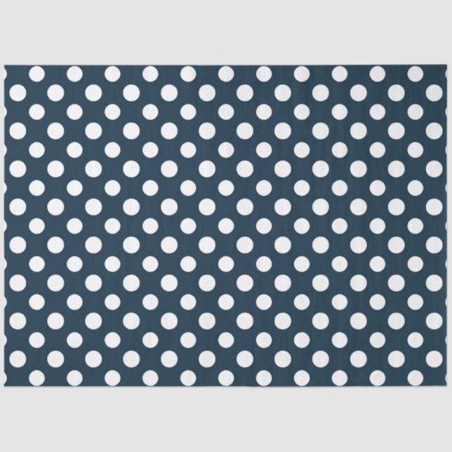 Papel De Seda Diseño de la serie náutica roja y naval 10 (Anverso)