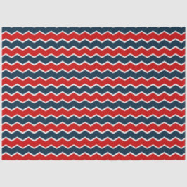 Papel De Seda Diseño de la serie náutica roja y naval 2