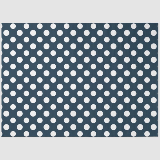 Papel De Seda Diseño de la serie náutica rosa y naval 12 (Anverso)