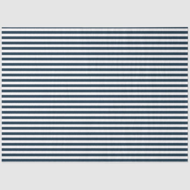 Papel De Seda Diseño de la serie náutica verde y naval 14 (Anverso)