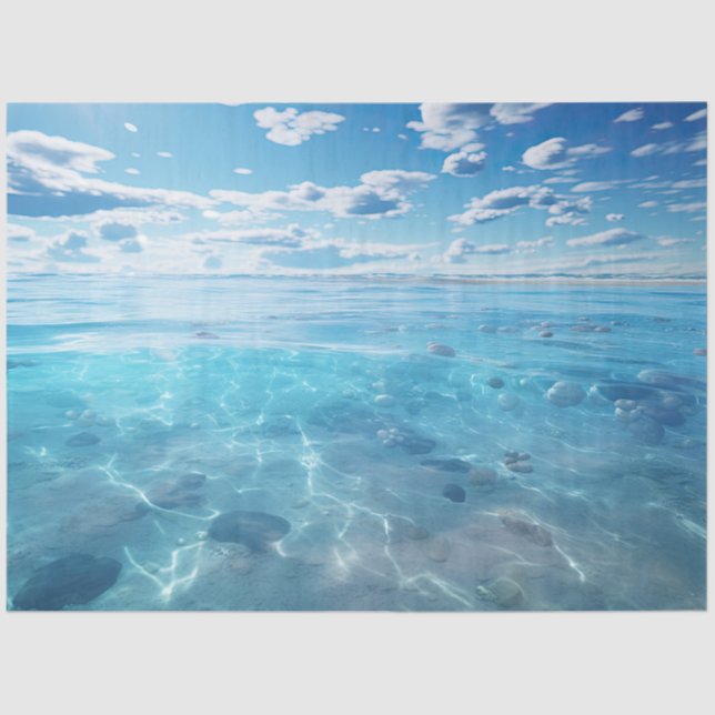 Papel De Seda Diseño de la serie Paradise #1 (Anverso)