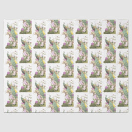 Papel De Seda Diseño de la serie Pavo Real  5