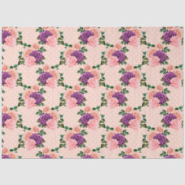 Papel De Seda Diseño de la serie Peach, Pink y Lavender 13