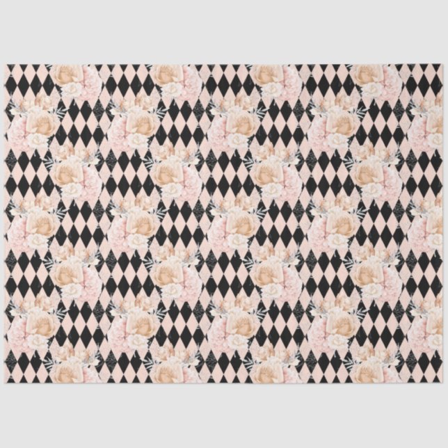 Papel De Seda Diseño de la serie Peach y Silver 14 (Anverso)