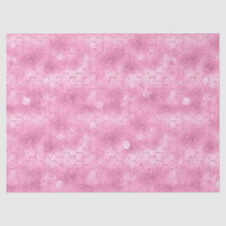 Papel De Seda Diseño de la serie Pink Glam Honeycomb #18