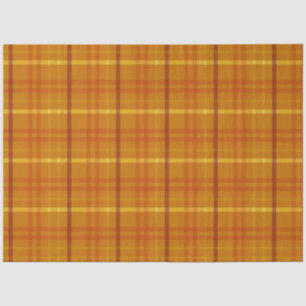 Papel De Seda Diseño de la serie Plaid de otoño 6
