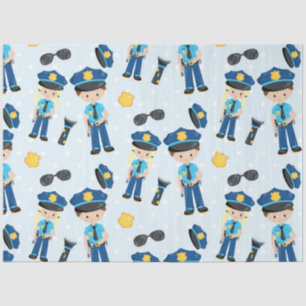 Papel De Seda Diseño de la serie Policía 4