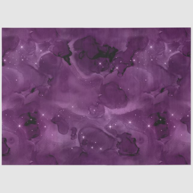 Papel De Seda Diseño de la serie Purple Galaxy 2 (Anverso)