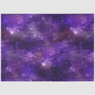 Papel De Seda Diseño de la serie Purple Galaxy 4