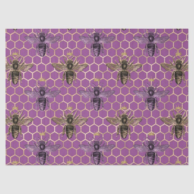 Papel de seda Diseño de la serie Queen Bee 5 (Anverso)
