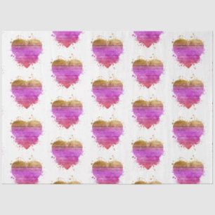 Papel De Seda Diseño de la serie Rainbow Heart Series 12