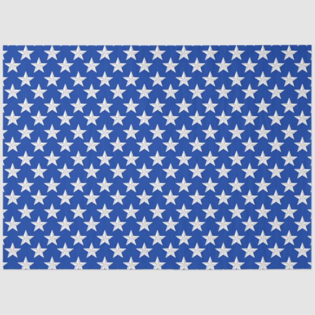 Papel De Seda Diseño de la serie roja y azul de Estados Unidos 1 (Anverso)