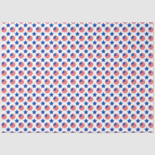 Papel De Seda Diseño de la serie roja y azul de Estados Unidos 1