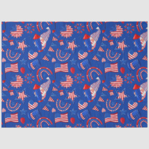 Papel De Seda Diseño de la serie roja y azul de Estados Unidos 8