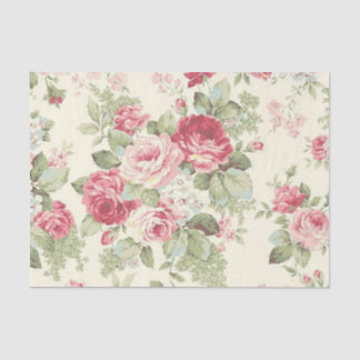 Papel De Seda Diseño de la serie rosa chic Shabby 6