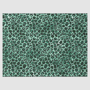 Papel De Seda Diseño de la serie Safari Esmeralda y Oro 9