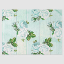 Diseño de la serie turquesa floral deslucida 11