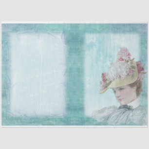 Papel De Seda Diseño de la serie Victoriana Parisina Vintage 2