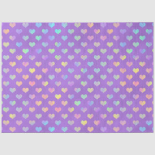 Papel De Seda Diseño de la serie Violet and Rainbows 3