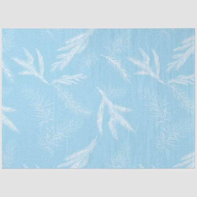 Papel De Seda Diseño de la serie Winter Woodland 17 (Anverso)