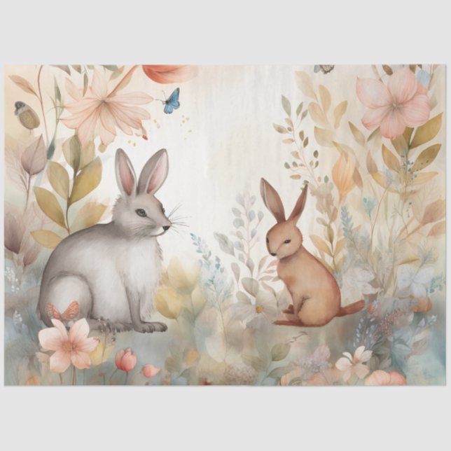 Papel De Seda Diseño de la serie Woodland 5 (Anverso)