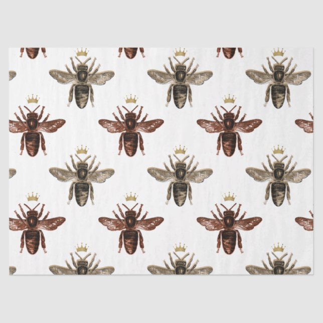 Papel De Seda Diseño de la serie Woodland Bee 36 (Anverso)