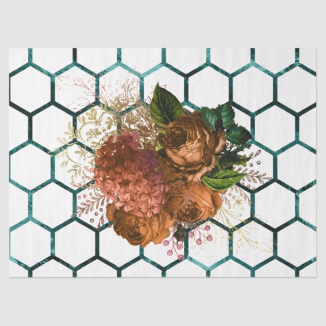 Papel De Seda Diseño de la serie Woodland Bee 55 (Anverso)