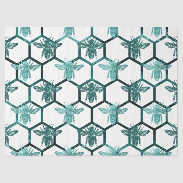 Papel De Seda Diseño de la serie Woodland Bee 65 (Anverso)