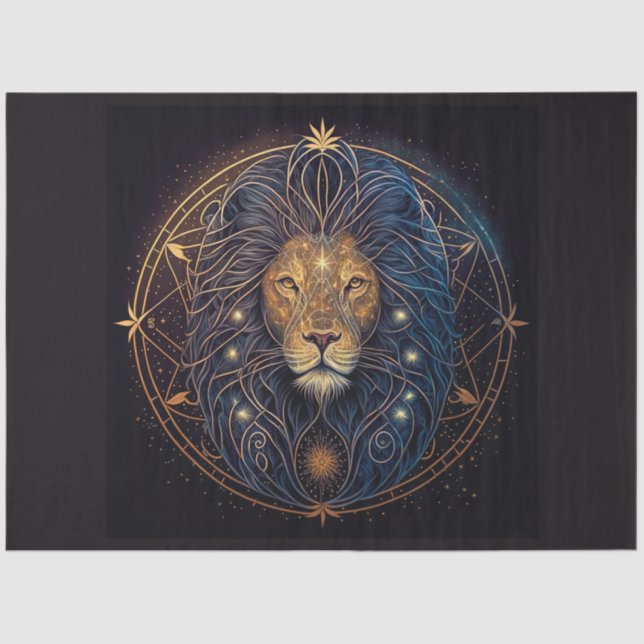 Papel De Seda Diseño de la serie Zodiac 12 (Anverso)