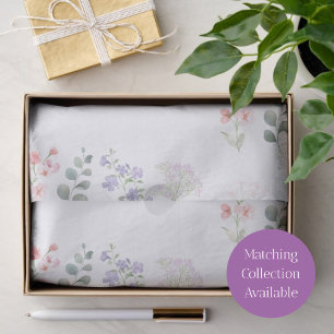 Papel De Seda Diseño de Marca de Negocio de Floristería Boutique