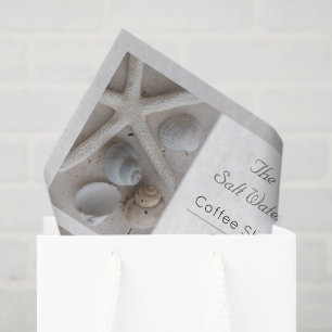 Papel De Seda Diseño de marca para negocios de cafeterías coster