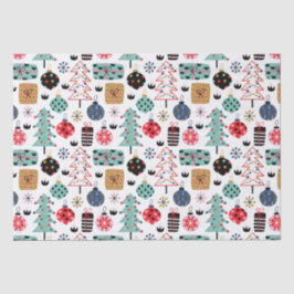 Papel De Seda Diseño de Navidades con encanto