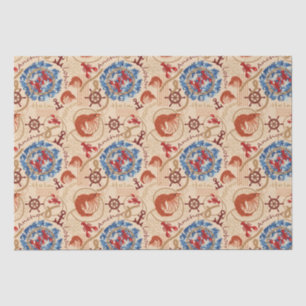 Papel De Seda Diseño de núcleo de crustáceos