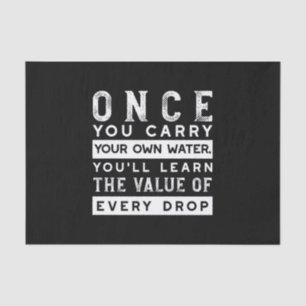 Papel De Seda Diseño de oferta de sabiduría - Valor de cada gota