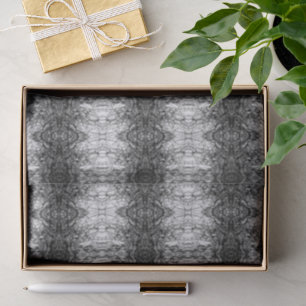 Papel De Seda Diseño de patrón de foto en blanco y negro de cort