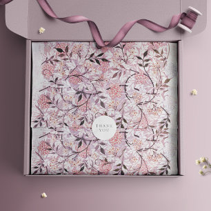 Papel De Seda Diseño de patrón floral vintage de William Morris