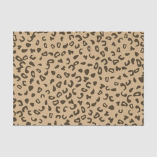 Papel De Seda Diseño de patrones de bronceado de piel de leopard