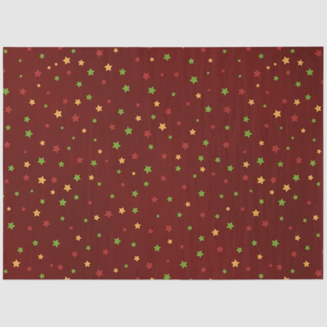 Papel De Seda Diseño de patrones de navidades 13 (Anverso)