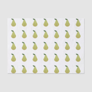 Papel De Seda Diseño de peras con puntas