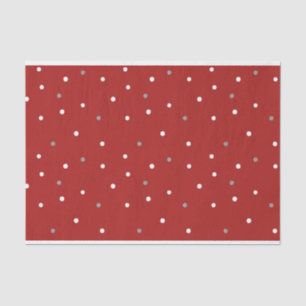 Papel De Seda Diseño de Punto de Polka