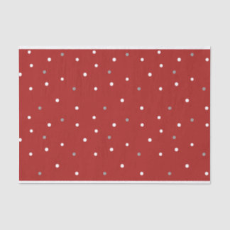 Papel De Seda Diseño de Punto de Polka