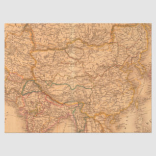 Papel De Seda Diseño de serie de mapas antiguos 1