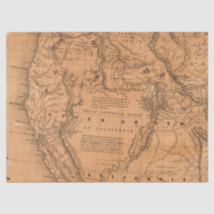 Papel De Seda Diseño de serie de mapas antiguos 10