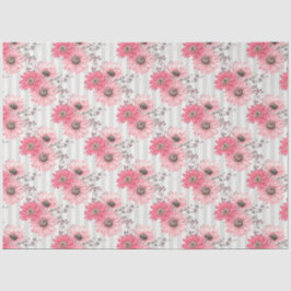 Papel De Seda Diseño de serie floral rosa 11