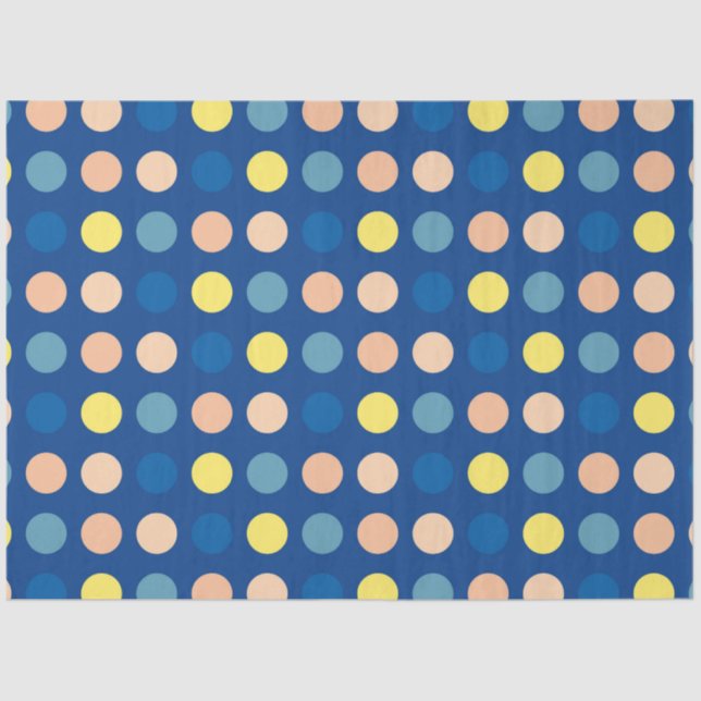 Papel De Seda Diseño de serie náutica floral 1 (Anverso)